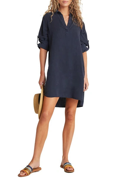 Fashion Denim V-Neck Long sleeves Shirt