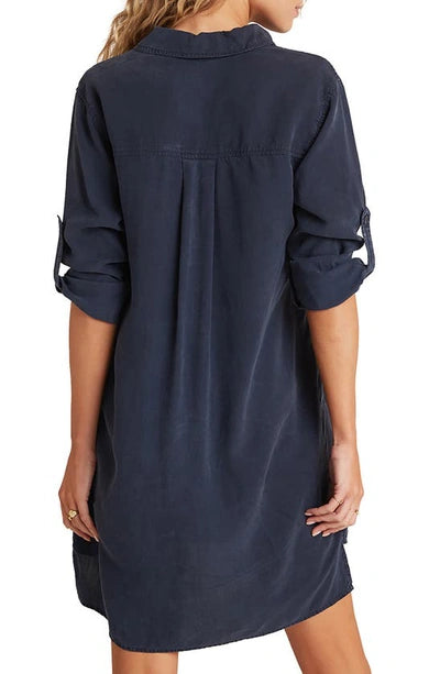 Fashion Denim V-Neck Long sleeves Shirt