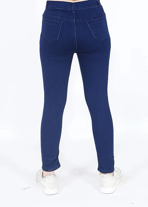 Sleek & Modern Women’s Slim Fit Mid-Rise Jeans
