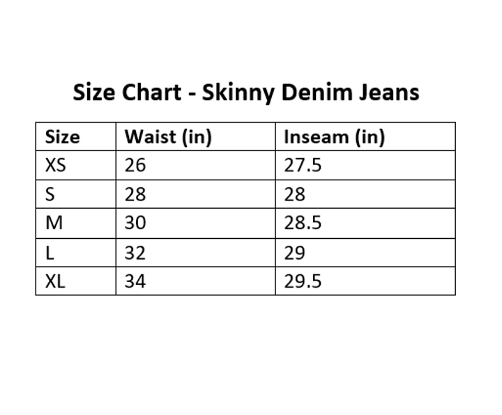 Stylish Skinny Denim Jeans For Women