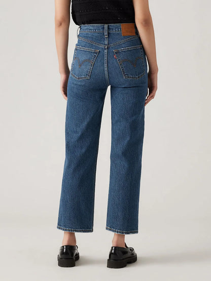 Straight Leg High-Rise Ankle Jeans for a Modern Look