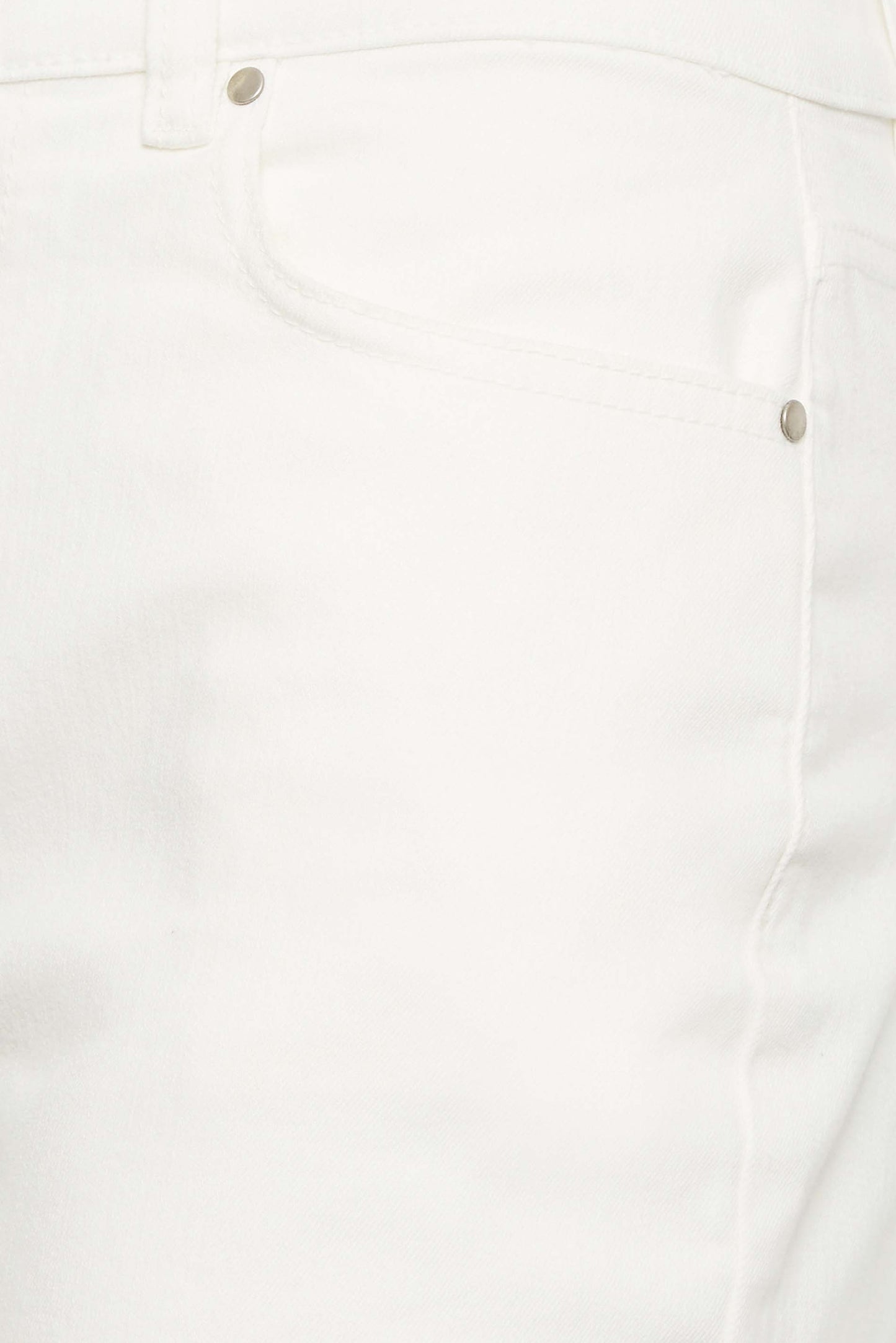 Classic White Straight Leg High-Rise Jeans