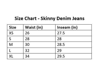 Stylish Skinny Denim Jeans For Women