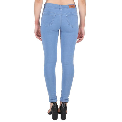 Sleek & Modern Women’s Slim Fit Mid-Rise Jeans